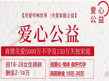 沙市捐卵助孕生子 爱心志愿者招募